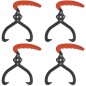 Pinze Tenaglie per Tronchi 4 pz con Manico in PVC Pinze Tenaglie per Tronchi 4 pz con Manico in PVC