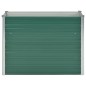 Letto Rialzato Giardino in Acciaio Zincato 100x40x77 cm Verde Letto Rialzato Giardino in Acciaio Zincato 100x40x77 cm Verde
