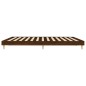 vidaXL Giroletto senza Materasso Rovere Marrone 200x200 cm Truciolato vidaXL Giroletto senza Materasso Rovere Marrone 200x200 cm Truciolato