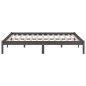 Giroletto Grigio in Legno Massello 180x200 cm 6FT Super King