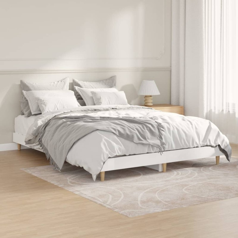 Giroletto Bianco Lucido 140x190 cm in Legno Multistrato Giroletto Bianco Lucido 140x190 cm in Legno Multistrato