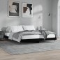 Giroletto Nero 160x200 cm in Legno Multistrato Giroletto Nero 160x200 cm in Legno Multistrato