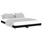 vidaXL Giroletto Nero 200x200 cm in Legno Multistrato vidaXL Giroletto Nero 200x200 cm in Legno Multistrato
