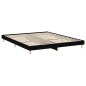 vidaXL Giroletto Nero 200x200 cm in Legno Multistrato vidaXL Giroletto Nero 200x200 cm in Legno Multistrato