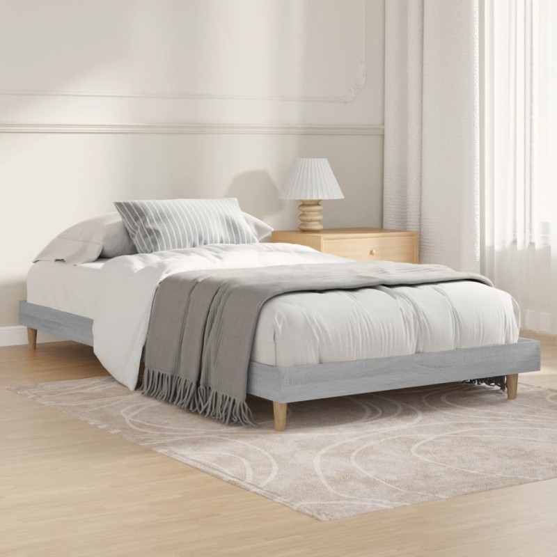 Giroletto Grigio Sonoma 90x200 cm in Legno Multistrato Giroletto Grigio Sonoma 90x200 cm in Legno Multistrato