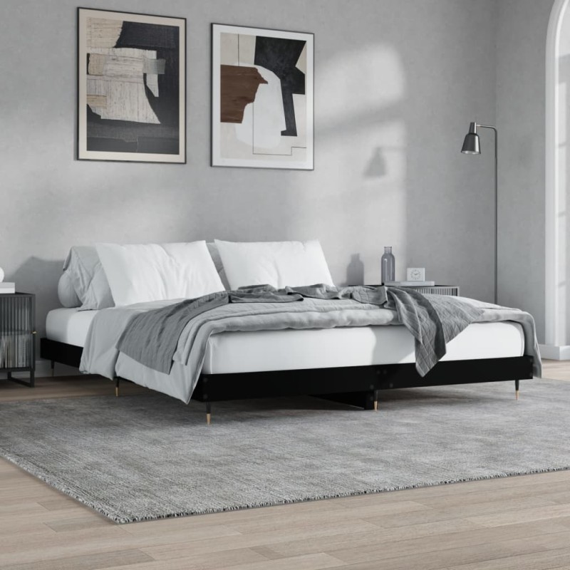 Giroletto Nero 120x200 cm in Legno Multistrato Giroletto Nero 120x200 cm in Legno Multistrato