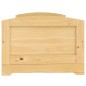 vidaXL Dormeuse 5 Cassetti 90x200 cm Legno Massello Pino IRUN