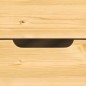vidaXL Dormeuse 5 Cassetti 90x200 cm Legno Massello Pino IRUN