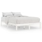 vidaXL Giroletto Bianco in Legno Massello di Pino 200x200 cm vidaXL Giroletto Bianco in Legno Massello di Pino 200x200 cm