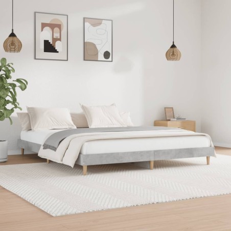 Giroletto Grigio Cemento 160x200 cm in Legno Multistrato