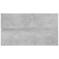 Mobile Sottolavabo Grigio Cemento 80x38,5x45 cm in Truciolato Mobile Sottolavabo Grigio Cemento 80x38,5x45 cm in Truciolato