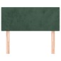 Testiera Verde Scuro 80x5x78/88 cm in Velluto