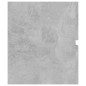 Mobile Sottolavabo Grigio Cemento 80x38,5x45 cm in Truciolato Mobile Sottolavabo Grigio Cemento 80x38,5x45 cm in Truciolato