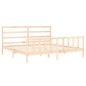 Giroletto con Testiera 200x200 cm in Legno Massello Giroletto con Testiera 200x200 cm in Legno Massello