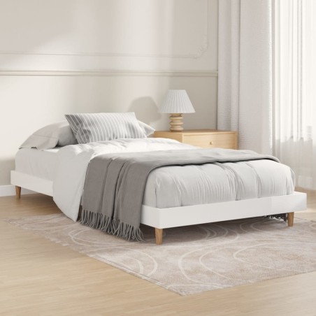 Giroletto Bianco Lucido 90x190 cm in Legno Multistrato