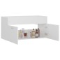 Mobile Sottolavabo Bianco 90x38,5x46 cm in Truciolato Mobile Sottolavabo Bianco 90x38,5x46 cm in Truciolato
