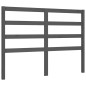 Giroletto con Testiera Grigio 4FT6 Double in Legno Massello Giroletto con Testiera Grigio 4FT6 Double in Legno Massello