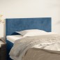 Testiera Blu Scuro 100x5x78/88 cm in Velluto Testiera Blu Scuro 100x5x78/88 cm in Velluto