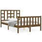 Giroletto con Testiera Miele 4FT Small Double in Legno Massello Giroletto con Testiera Miele 4FT Small Double in Legno Massello