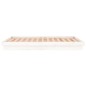 Giroletto con LED Bianco 150x200cm 5FT King Size Legno Massello Giroletto con LED Bianco 150x200cm 5FT King Size Legno Massello