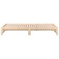 Dormeuse Estraibile 2x(80x200) cm in Legno Massello di Pino Dormeuse Estraibile 2x(80x200) cm in Legno Massello di Pino