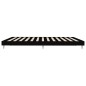 vidaXL Giroletto senza Materasso Nero 160x200 cm in Legno Multistrato