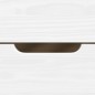 vidaXL Dormeuse 2 Cassetti Bianca 90x200 cm Legno Massello Pino IRUN vidaXL Dormeuse 2 Cassetti Bianca 90x200 cm Legno Massello Pino IRUN