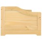 Dormeuse 3 Cassetti 90x200 cm Legno Massello Pino IRUN Dormeuse 3 Cassetti 90x200 cm Legno Massello Pino IRUN