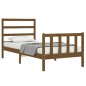 Giroletto con Testiera Miele 2FT6 Small Single Legno Massello Giroletto con Testiera Miele 2FT6 Small Single Legno Massello