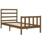 Giroletto con Testiera Miele 2FT6 Small Single Legno Massello Giroletto con Testiera Miele 2FT6 Small Single Legno Massello