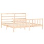 Giroletto con Testiera 180x200 cm in Legno Massello Giroletto con Testiera 180x200 cm in Legno Massello