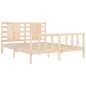 Giroletto con Testiera 5FT King Size in Legno Massello Giroletto con Testiera 5FT King Size in Legno Massello