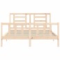 Giroletto con Testiera 160x200 cm in Legno Massello Giroletto con Testiera 160x200 cm in Legno Massello