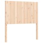 Giroletto con Testiera 3FT Single in Legno Massello Giroletto con Testiera 3FT Single in Legno Massello