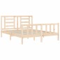 Giroletto con Testiera 5FT King Size in Legno Massello Giroletto con Testiera 5FT King Size in Legno Massello
