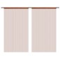 2 Pz Tende a Fili 140x250 cm Marroni 2 Pz Tende a Fili 140x250 cm Marroni