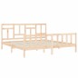 vidaXL Giroletto senza Materasso 200x200 cm in Legno Massello di Pino vidaXL Giroletto senza Materasso 200x200 cm in Legno Massello di Pino