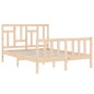 vidaXL Giroletto senza Materasso 120x200 cm in Legno Massello di Pino vidaXL Giroletto senza Materasso 120x200 cm in Legno Massello di Pino