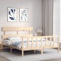 vidaXL Giroletto senza Materasso 160x200 cm in Legno Massello di Pino vidaXL Giroletto senza Materasso 160x200 cm in Legno Massello di Pino