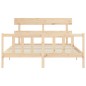 vidaXL Giroletto senza Materasso 160x200 cm in Legno Massello di Pino vidaXL Giroletto senza Materasso 160x200 cm in Legno Massello di Pino