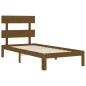 Giroletto con Testiera Miele 100x200 cm in Legno Massello Giroletto con Testiera Miele 100x200 cm in Legno Massello