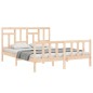 Giroletto con Testiera 5FT King Size in Legno Massello Giroletto con Testiera 5FT King Size in Legno Massello