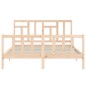 Giroletto con Testiera 160x200 cm in Legno Massello Giroletto con Testiera 160x200 cm in Legno Massello