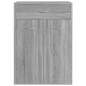 Scarpiera Grigio Sonoma 60x35x84 cm in Legno Multistrato Scarpiera Grigio Sonoma 60x35x84 cm in Legno Multistrato
