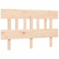 vidaXL Giroletto con Testiera Small Double in Legno Massello