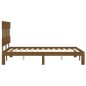 Giroletto con Testiera Miele 140x190 cm in Legno Massello Giroletto con Testiera Miele 140x190 cm in Legno Massello