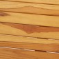 Sgabelli da Bar 2 pz in Legno Massello di Teak e Acciaio Inox Sgabelli da Bar 2 pz in Legno Massello di Teak e Acciaio Inox
