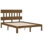 Giroletto con Testiera Miele 4FT6 Double in Legno Massello Giroletto con Testiera Miele 4FT6 Double in Legno Massello