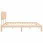 vidaXL Giroletto senza Materasso 200x200 cm in Legno Massello di Pino vidaXL Giroletto senza Materasso 200x200 cm in Legno Massello di Pino