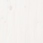 Giroletto con Testiera Bianco 4FT6 Double in Legno Massello Giroletto con Testiera Bianco 4FT6 Double in Legno Massello